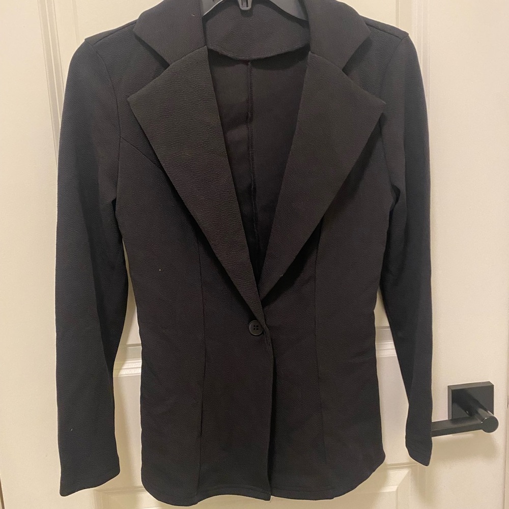 Elegant Black Women's Blazer